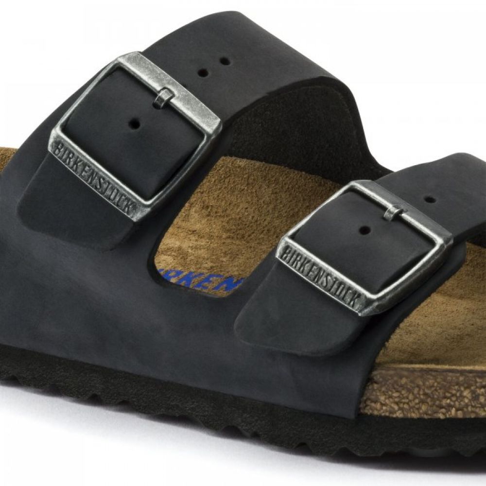 Birkenstock Women's Arizona Oiled Nubuck Leather in Black (Narrow Width) Birkenstock Women's Arizona Oiled Nubuck Leather In Black (Narrow Width) -sorel shop