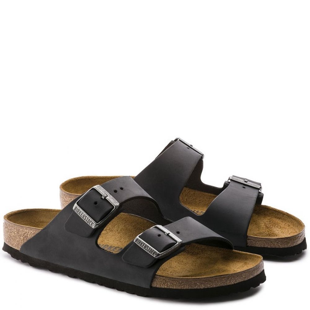 Birkenstock Arizona Oiled Leather in Black Birkenstock Arizona Oiled Leather In Black -sorel shop b i birkenstock arizona oiled leather black 552113