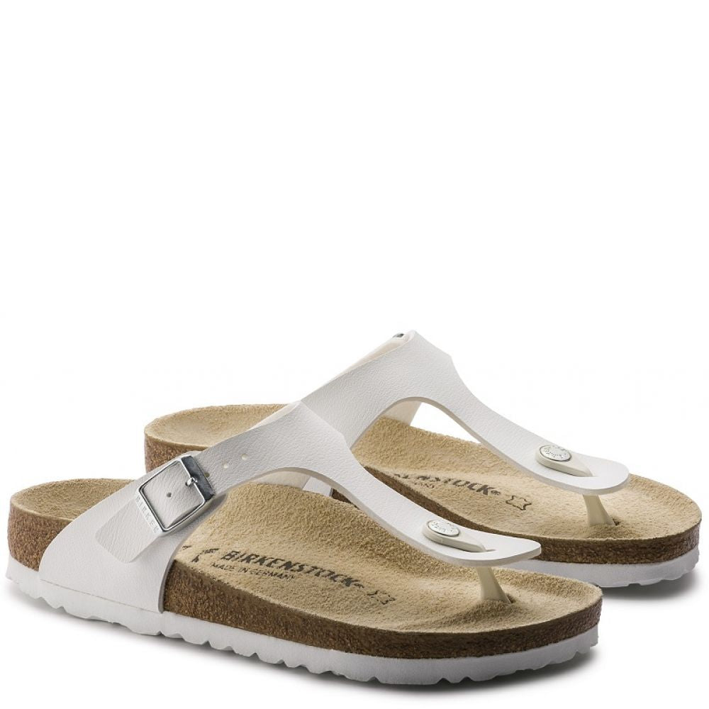 Birkenstock Gizeh Birko-Flor in White Birkenstock Gizeh Birko-Flor In White -sorel shop b i birkenstock gizeh birko flor white 43733