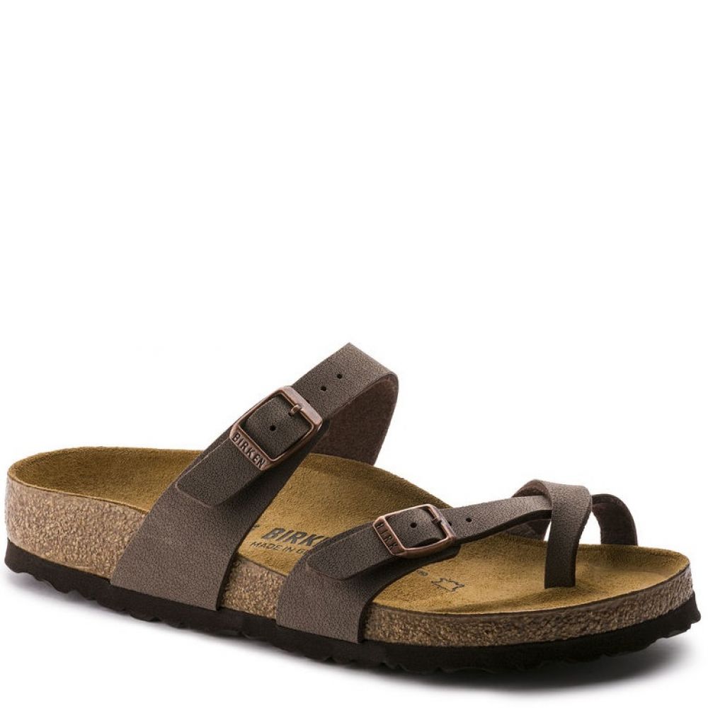 Birkenstock Mayari Birko-Flor Nubuck In Mocha 4 Birkenstock Mayari Birko-Flor Nubuck In Mocha - Image 2