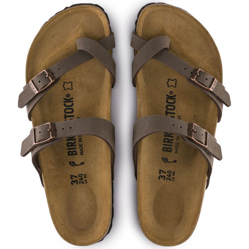 Birkenstock Mayari Birko-Flor Nubuck In Mocha 6 Birkenstock Mayari Birko-Flor Nubuck In Mocha - Image 4