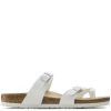 Birkenstock Mayari Birko-Flor In White -sorel shop b i birkenstock mayari birko flor white 710531 1 1100x