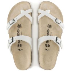 Birkenstock Mayari Birko-Flor In White 9 Birkenstock Mayari Birko-Flor In White -sorel shop b i birkenstock mayari birko flor white 710531 4 1100x