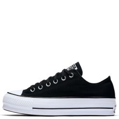 Converse Women's Chuck Taylor All Star Lift Low Top In Black 4 Converse Women's Chuck Taylor All Star Lift Low Top In Black -sorel shop c o convers chuck taylor all star lift low top black 560250c 1 1100x