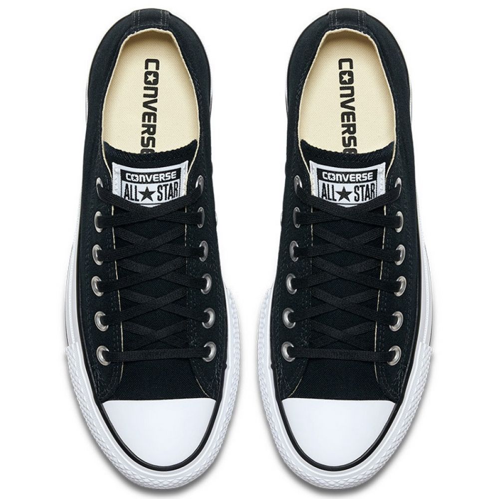 Converse Women's Chuck Taylor All Star Lift Low Top in Black Converse Women's Chuck Taylor All Star Lift Low Top In Black -sorel shop c o convers chuck taylor all star lift low top black 560250c