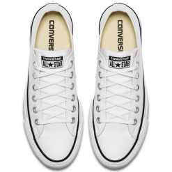 Converse Women's Chuck Taylor All Star Lift In White/Black -sorel shop c o convers chuck taylor all star lift low top white 560251c 4 1100x