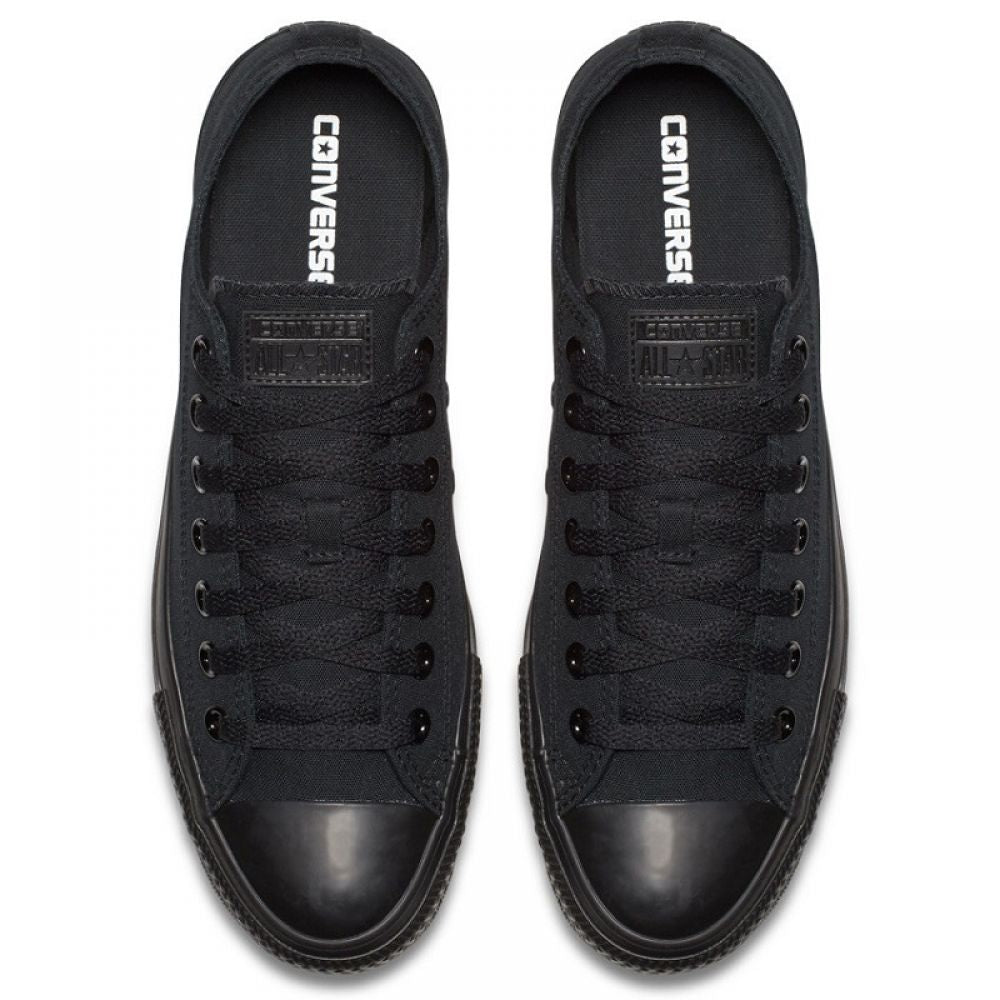 Converse Chuck Taylor All Star Mono Canvas Low Top In Black Monochrome 5 Converse Chuck Taylor All Star Mono Canvas Low Top In Black Monochrome - Image 3