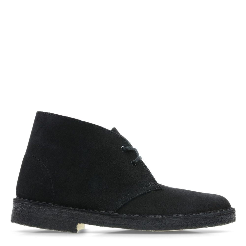 Clarks Women's Desert Boot in Black Suede Clarks Women's Desert Boot In Black Suede -sorel shop cl 26155524 1346