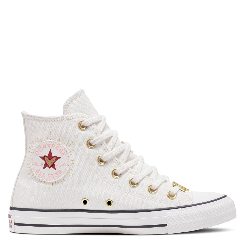 Converse Women's Chuck Taylor All Star Hi Hearts in Vintage White/White Converse Women's Chuck Taylor All Star Hi Hearts In Vintage White/White -sorel shop cn a05139c 3587