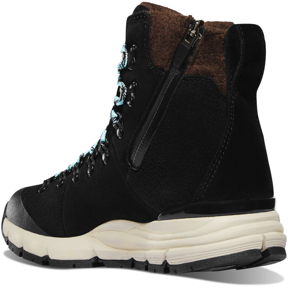 Danner Women's Arctic 600 Size Zip in Black/Spark Blue Danner Women's Arctic 600 Size Zip In Black/Spark Blue -sorel shop dan 67340 004