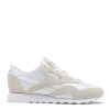 Reebok Women's Classic Nylon In White/Light Grey 1 Reebok Women's Classic Nylon In White/Light Grey -sorel shop fv4507 1 footwear photography side lateral center view white 1100x