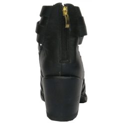 Getoutside Women's Lola Strappy Heel Boot In Black -sorel shop g o gos 6 blk 4 1100x