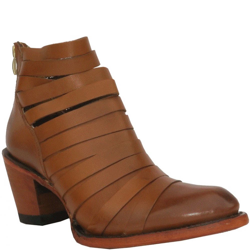 Getoutside Women's Lola Strappy Heel Boot in Maple Getoutside Women's Lola Strappy Heel Boot In Maple -sorel shop