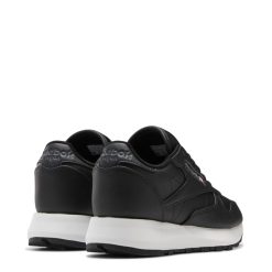 Reebok Women's Classic SP Vegan In Core Black/Pure Grey 7 -sorel shop gx8692 6 footwear photography back lateral top view white 1100x