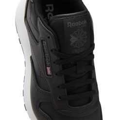 Reebok Women's Classic SP Vegan In Core Black/Pure Grey 7 -sorel shop gx8692 8 footwear photography detail view 2 white 1100x