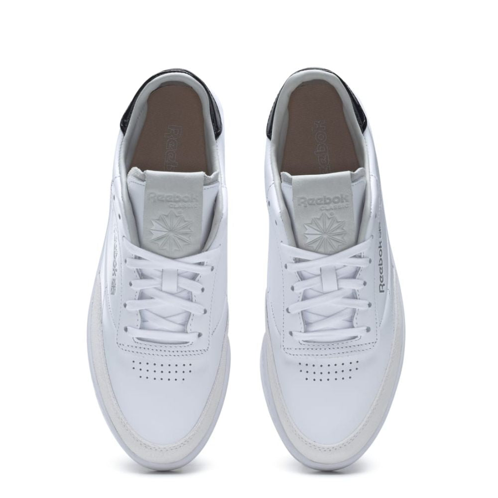 Reebok Women's Club C Clean in Cloud White/Core Black Reebok Women's Club C Clean In Cloud White/Core Black -sorel shop gy1383 2 footwear photography top portrait