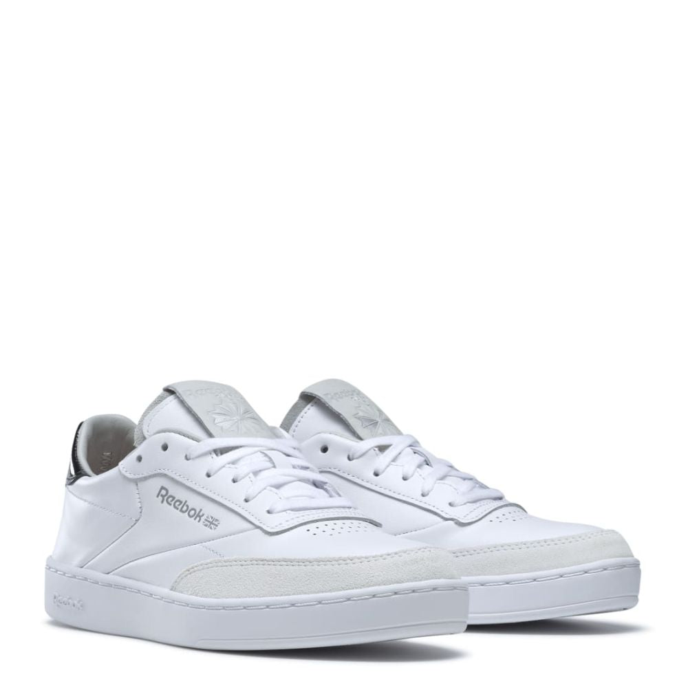 Reebok Women's Club C Clean in Cloud White/Core Black Reebok Women's Club C Clean In Cloud White/Core Black -sorel shop gy1383 5 footwear photography front lateral top