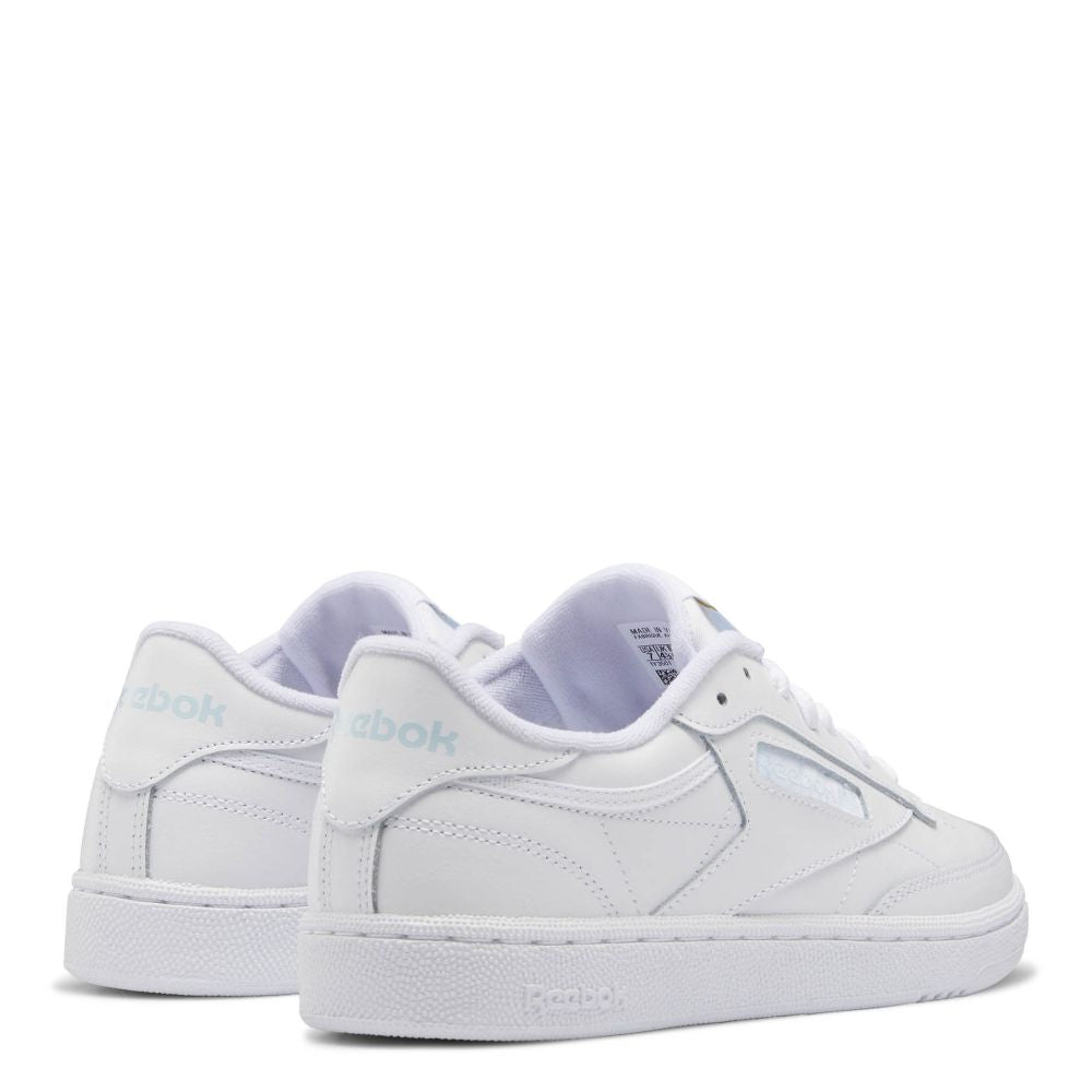Reebok Women's Club C 85 in Ftwr White/Glass Blue Reebok Women's Club C 85 In Ftwr White/Glass Blue -sorel shop gy9735
