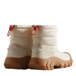 Hunter Women's Intrepid Insulated Short Snow Boots In White Willow/Gum -sorel shop ht wfs2108wwu 1069 3 1100x