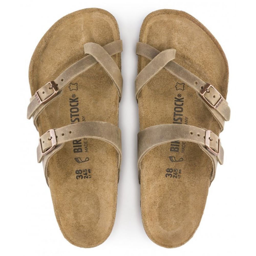 Birkenstock Women's Mayari Oiled Leather In Tobacco Brown 5 Birkenstock Women's Mayari Oiled Leather In Tobacco Brown - Image 3