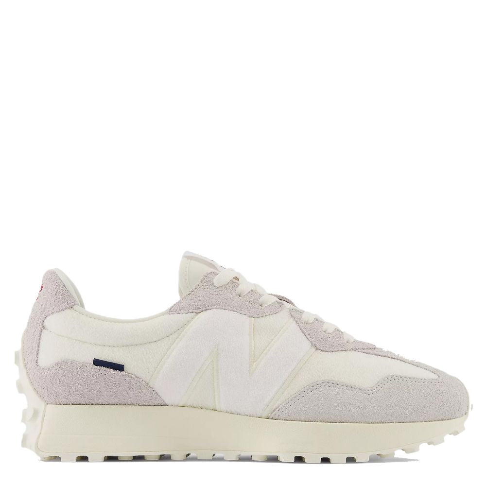 New Balance Women's 327 In Moonbeam With Rain Cloud 3 New Balance Women's 327 In Moonbeam With Rain Cloud