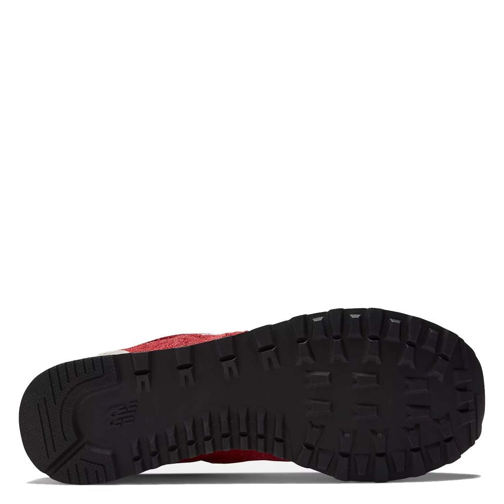 New Balance 574 In Varsity Red With White 5 New Balance 574 In Varsity Red With White - Image 3