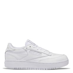Reebok Women's Club C Double In Ftwr White/Ftwr White/Cold Grey 2