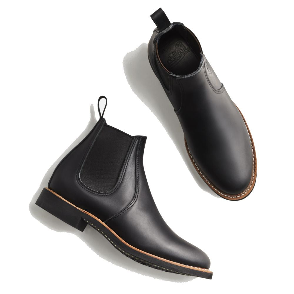 Red Wing Women's 6-Inch Chelsea 3455 in Black Boundary Red Wing Shoes Red Wing Women's 6-Inch Chelsea 3455 In Black Boundary -sorel shop rw 3455 1052