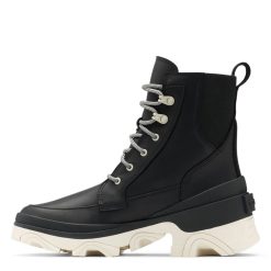 Sorel Women's Brex Lace Bootie In Black/Chalk -sorel shop so 1951211010 2061 3 1100x