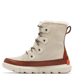 Sorel Women's Explorer II Joan Boot In Chalk/Wood -sorel shop so 1951631191 2113 3 1100x