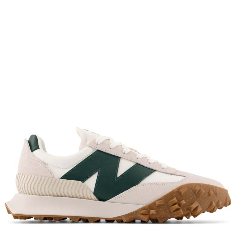 New Balance Men's XC-72 In Sea Salt With Nightwatch Green And Team Red 3 New Balance Men's XC-72 In Sea Salt With Nightwatch Green And Team Red
