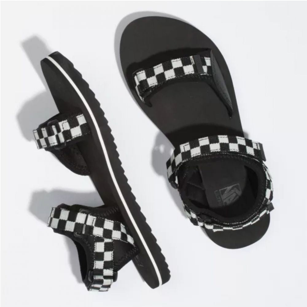 Vans Women's Checkerboard Tri-Lock In Black/White 5 Vans Women's Checkerboard Tri-Lock In Black/White - Image 3
