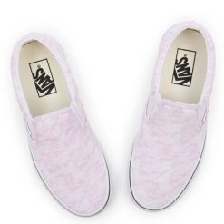 Vans Women's Washes Classic Slip-On In Cradle Pink/True White 5 Vans Women's Washes Classic Slip-On In Cradle Pink/True White -sorel shop vn 000xg8b0o 4203 4 1100x