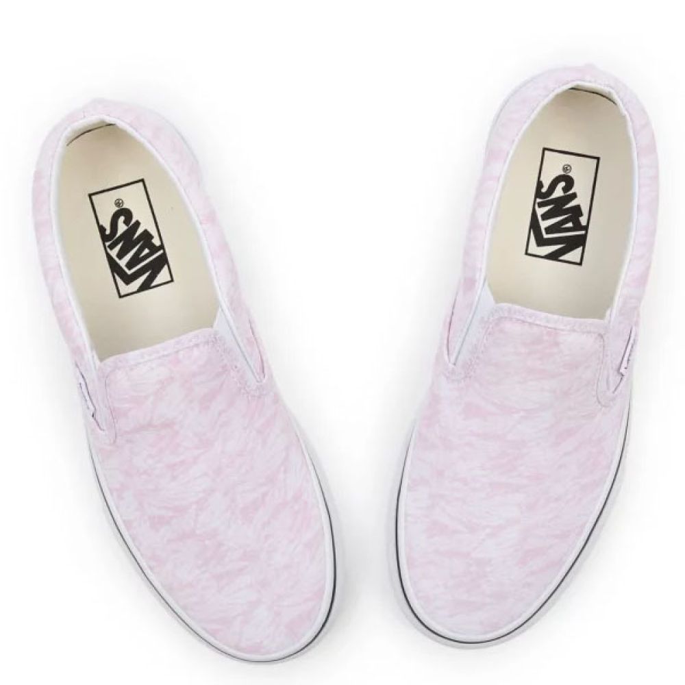 Vans Women's Washes Classic Slip-On in Cradle Pink/True White Vans Women's Washes Classic Slip-On In Cradle Pink/True White -sorel shop vn 000xg8b0o 4203