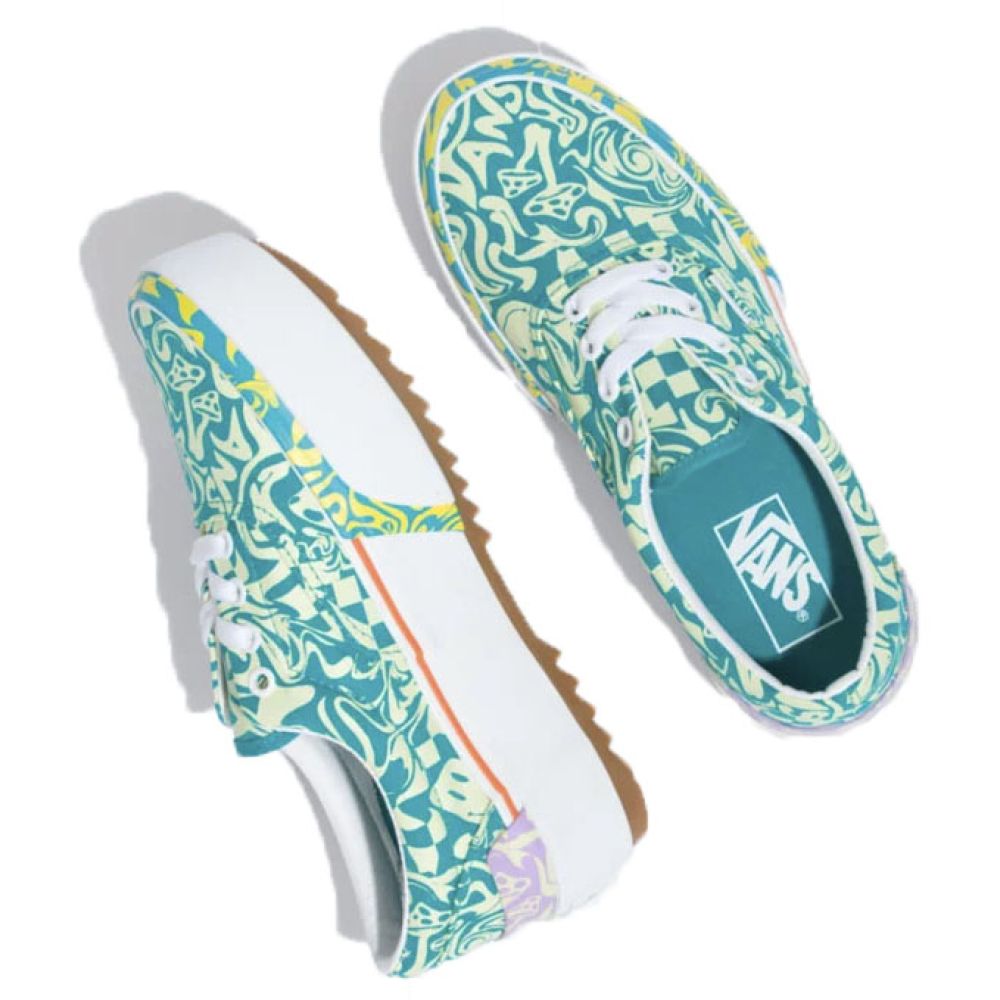 Vans Women's Era Stacked in Wavy Daze Tile Blue Vans Women's Era Stacked In Wavy Daze Tile Blue -sorel shop vn 0a4btoce5 4250