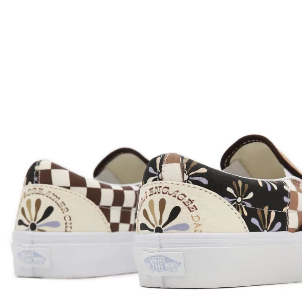 Vans Divine Energy Classic Slip-On Patchwork in Multi/True White Vans Divine Energy Classic Slip-On Patchwork In Multi/True White -sorel shop vn 0a7q4nas0 4202