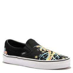 Vans Men's Glow Wizard Classic Slip-On In Black/White