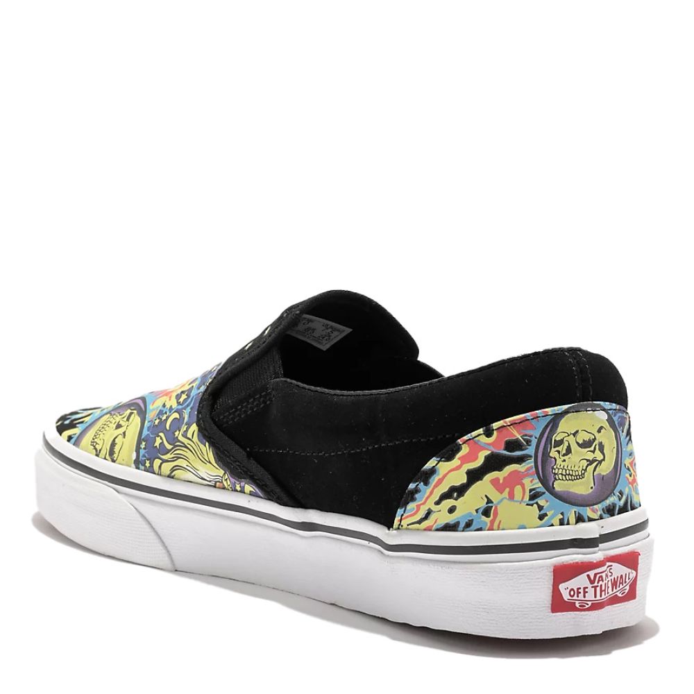 Vans Men's Glow Wizard Classic Slip-On in Black/White Vans Men's Glow Wizard Classic Slip-On In Black/White -sorel shop vn 0a7q5dbzw 4302
