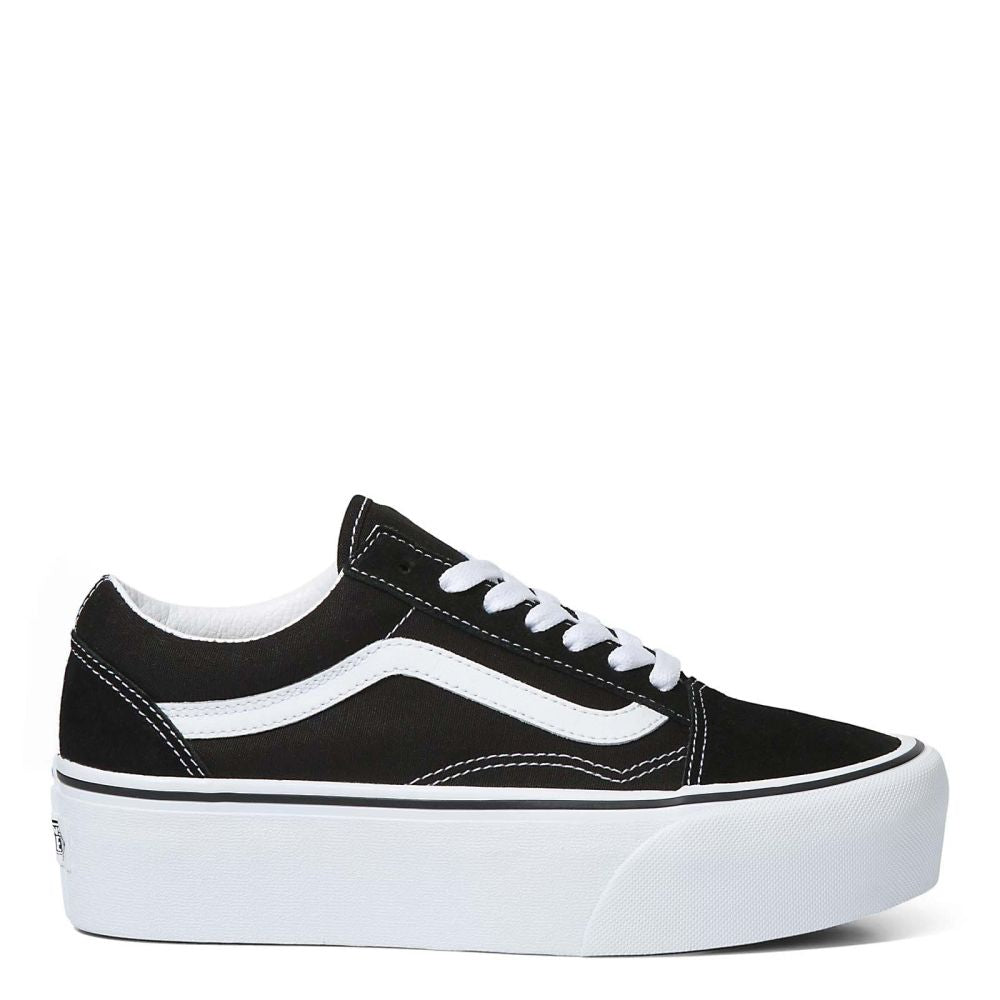 Vans Women's Old Skool Stackform in Suede/Canvas Black/True White Vans Women's Old Skool Stackform In Suede/Canvas Black/True White -sorel shop vn 0a7q5m6bt 4230