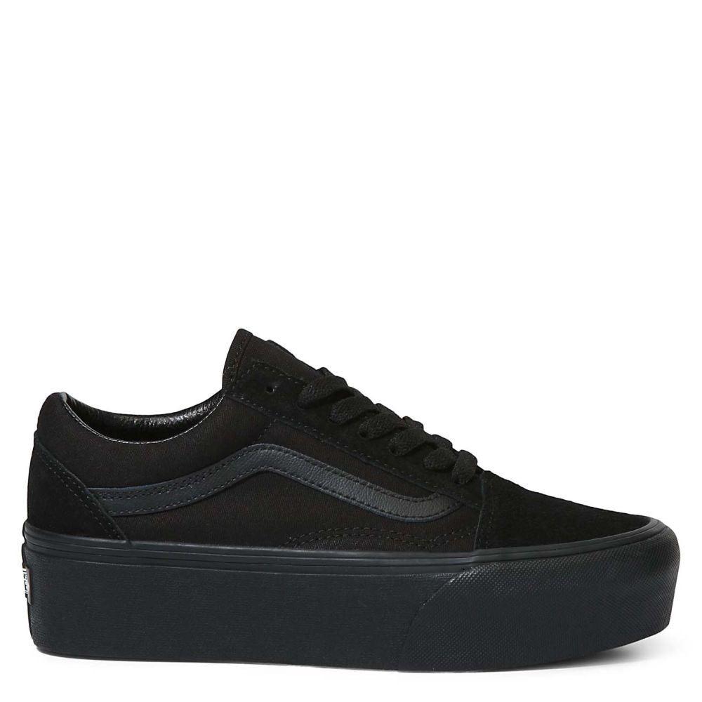 Vans Women's Old Skool Stackform in Suede/Canvas Black/Black Vans Women's Old Skool Stackform In Suede/Canvas Black/Black -sorel shop vn 0a7q5mbka 4232