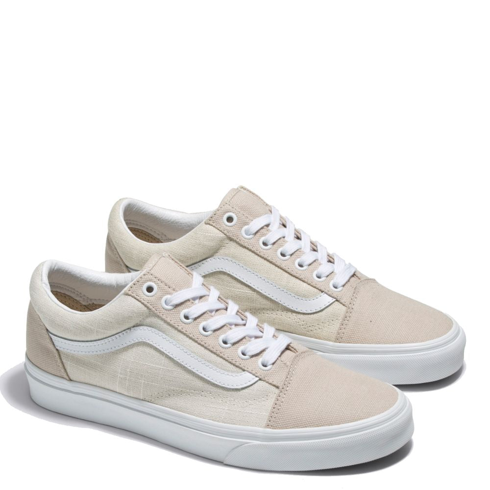 Vans Summer Linen Old Skool in Natural Vans Summer Linen Old Skool In Natural -sorel shop