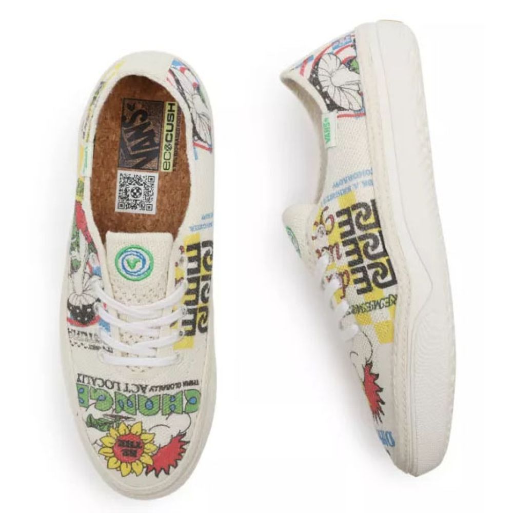 Vans Eco Theory Circle Vee In Eco Positivity/Natural 5 Vans Eco Theory Circle Vee In Eco Positivity/Natural - Image 3