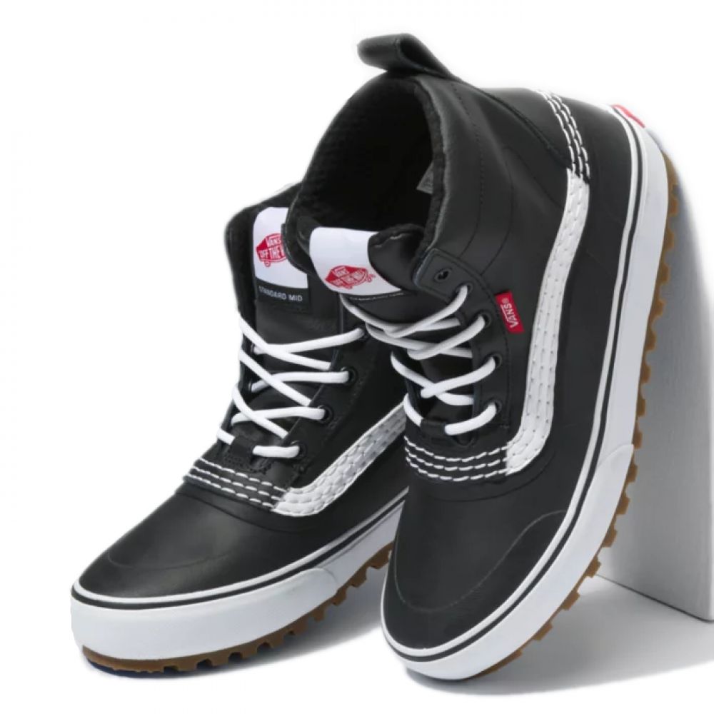 Vans Standard Mid Snow MTE in Black/White Vans Standard Mid Snow MTE In Black/White -sorel shop
