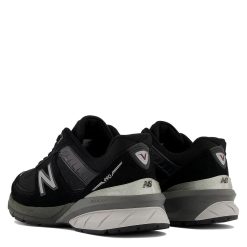 New Balance Women's Made In US 990v5 In Black With Silver -sorel shop w990bk5 3 1100x
