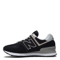 New Balance Women's 574v3 In Black With White -sorel shop wl574evb 3 1100x